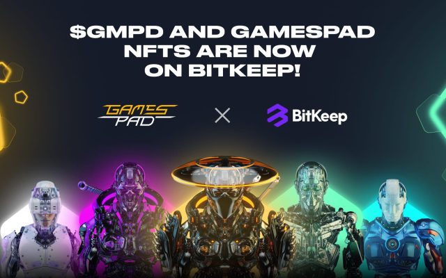 $GMPD Tokens and GamesPad NFTs Are Now on BitKeep